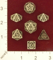 Dice : MINT24 SHAPEWAYS CERAMICWOMBAT CAGE DICE 01