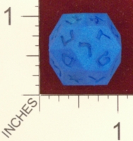 Dice : MINT24 SHAPEWAYS CLSN HEBREW 30 SIDED DIE 01