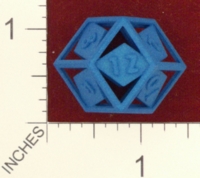 Dice : MINT24 SHAPEWAYS CLSN OPEN RHOMBIC D12 01