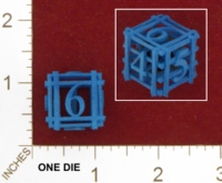 Dice : MINT24 SHAPEWAYS DIZINGOF TWISTED D6 01