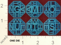 Dice : MINT24 SHAPEWAYS FRIZ LETTER DICE EMPTY 01