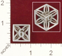 Dice : MINT24 SHAPEWAYS GHP PETAL DICE 01