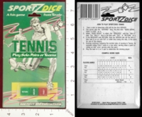 Dice : MINT24 TEVELE SPORTZDICE TENNIS 01
