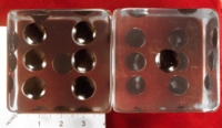 Dice : MINT24 UNKNOWN HUGE CLEAR D6 01