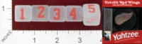 Dice : MINT24 USAOPOLY DETROIT RED WINGS YAHTZEE 01