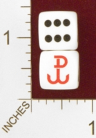 Dice : MINT25 CHESSEX CUSTOM FOR EBAY RACERSKA POLISH KOTWICA 01