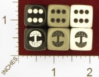 Dice : MINT25 CHESSEX CUSTOM FOR EBAY RACERSKA TREE OF LIFE 01
