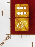 Dice : MINT25 CHESSEX CUSTOM FOR JSPASSNTHRU DICE ON DICE 01