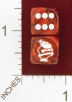 Dice : MINT25 CHESSEX CUSTOM FOR JSPASSNTHRU SANTA 01