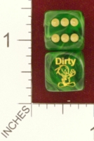 Dice : MINT25 CHESSEX CUSTOM FOR JSPASSNTHRU TWEETY BIRD 02