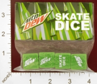 Dice : MINT25 MOUNTAIN DEW SKATE DICE 01