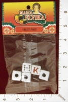 Dice : MINT25 QUALITY MOP AND BROOM MAMA ELVIRA CUBILETE POKER 01