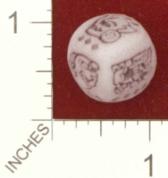 Dice : MINT25 SHAPEWAYS DIZINGOF ANCIENT MAYAN D6 DICE 01