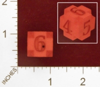 Dice : MINT25 SHAPEWAYS DIZINGOF CROSS D6 DICE 01