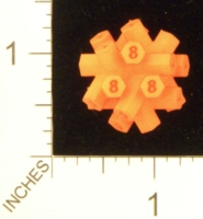 Dice : MINT25 SHAPEWAYS DIZINGOF HEX COLUMNS D8 DICE 01