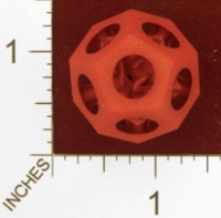 Dice : MINT25 SHAPEWAYS MCTRIVIA POINT READER D12 01