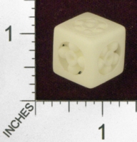 Dice : MINT25 SHAPEWAYS WILLAPUERTA BALL BEARING 6 SIDED DIE 01