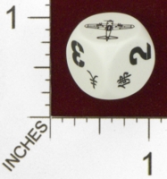 Dice : MINT25 UNCONVENTIONAL DICE JAPANESE A6M ZERO 01