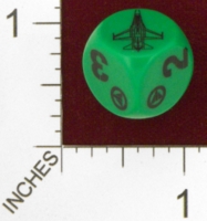 Dice : MINT25 UNCONVENTIONAL DICE NORWEGIAN F 16 01