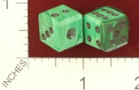 Dice : MINT25 UNKNOWN SYNTHETIC MALACHITE 01