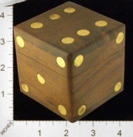 Dice : MINT25 UNKNOWN WALNUT BRASS 01