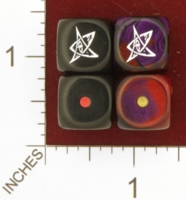 Dice : MINT26 CHESSEX CUSTOM FOR RACERSKA CTHULHU ELDER SIGN 01