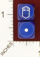 Dice : MINT26 CHESSEX CUSTOM FOR RACERSKA DOCTOR WHO TARDIS 01
