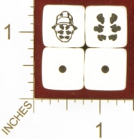 Dice : MINT26 CHESSEX DC WATCHMEN RORSCHACH 01