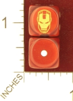 Dice : MINT26 CHESSEX MARVEL IRONMAN 01