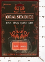 Dice : MINT26 PIPEDREAM ORAL SEX DICE 01