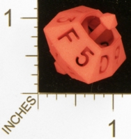Dice : MINT26 SHAPEWAYS FRIZ HEXADECIMAL DIE 01