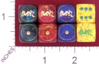Dice : MINT27 CHESSEX CUSTOM FOR JSPASSNTHRU DRAGONS 01
