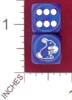 Dice : MINT27 CHESSEX CUSTOM FOR JSPASSNTHRU EASTER BUNNY WITH EGG 01