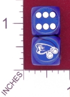 Dice : MINT27 CHESSEX CUSTOM FOR JSPASSNTHRU POLICE HAT AND HANDCUFFS 01