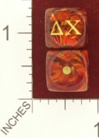 Dice : MINT27 CHESSEX CUSTOM FOR RACERSKA DELTA CHI 01