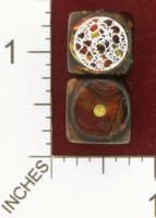 Dice : MINT27 CHESSEX CUSTOM FOR RACERSKA SKULLS 01