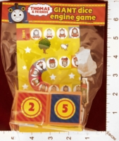 Dice : MINT27 GULLANE LIMITED THOMAS AND FRIENDS GIANT DICE ENGINE GAME 01
