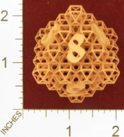 Dice : MINT27 SHAPEWAYS DIZINGOF 44 CUBOCTOHEDRON D8 01