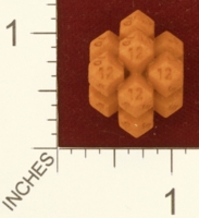 Dice : MINT27 SHAPEWAYS DIZINGOF HONEYCOMB D12 01