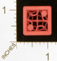 Dice : MINT27 SHAPEWAYS MCTRIVIA D6 GRID DIE 05 01