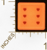 Dice : MINT27 SHAPEWAYS MCTRIVIA D6 GRID DIE 07 08
