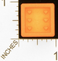 Dice : MINT27 SHAPEWAYS MCTRIVIA D6 GRID DIE 08