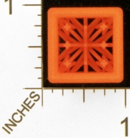 Dice : MINT27 SHAPEWAYS MCTRIVIA D6 GRID DIE 09 04