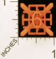 Dice : MINT27 SHAPEWAYS MCTRIVIA D6 GRID DIE 13 09