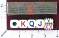 Dice : MINT27 UNKNOWN SPANISH POKER 01