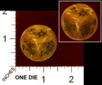 Dice : MINT29 IRON CROWN ENTERPRISES CITIES OF DOOM MAGIC DIE 01