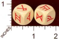 Dice : MINT29 IRON CROWN ENTERPRISES CITIES OF DOOM RUNE DICE 01