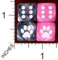 Dice : MINT29 JSPASSNTHRU PAW PRINT 01