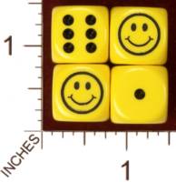 Dice : MINT29 JSPASSNTHRU SMILEY 01