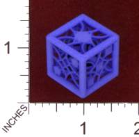 Dice : MINT29 SHAPEWAYS MCTRIVIA D6 GRID DIE 03 12